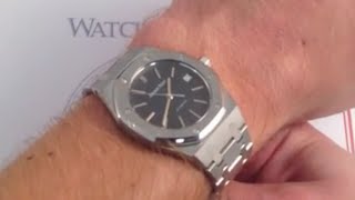 Audemars Piguet Royal Oak 14790ST Luxury Watch Review [upl. by Irfan]