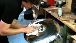 How to polish your cymbals to highgloss [upl. by Sewell]