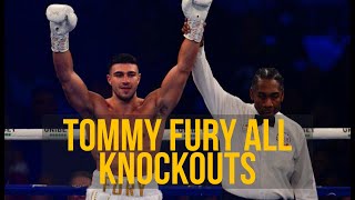 Tommy Fury All Knockouts 40 2022 [upl. by Itsa506]