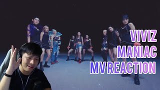 MV Reaction VIVIZ 비비지 MANIAC [upl. by Aciretnahs]