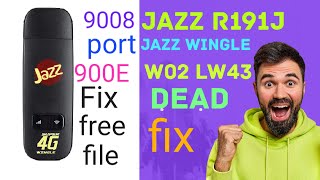 Jazz Wingle W02LW43 Dead Recovery 9008 Port 900E Port [upl. by Tony]