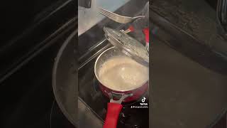 How to make Grits recipe homemade cooking food foodie grits [upl. by Airtina]