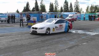 VS Motor BMW M5 V10 Twin Turbo  693sec327kmh  14 mile [upl. by Eirised]