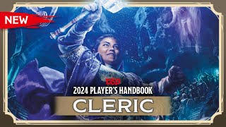 New Cleric  2024 Players Handbook  DampD [upl. by Suiradel]