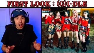 First Look GIDLE  TOMBOY oh my god LION REACTION [upl. by Annairt]