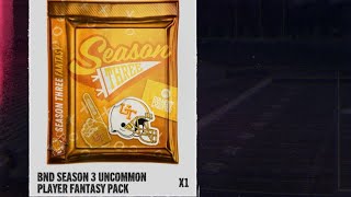 EA SPORTS CUT 25 BND SEASON 3 UNCOMMON PLAYER FANTASY PACK [upl. by Nivrad662]