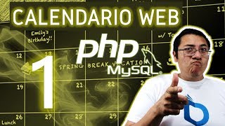 Calendario web con PHP y MySQL utilizando fullcalendar Video 1  Instalación [upl. by Ebert]