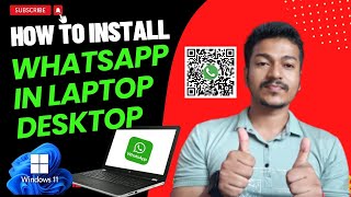 How To Download And Install WhatsApp In Laptop PC Laptop me WhatsApp Kaise Install Kareyoutubehp [upl. by Englebert]