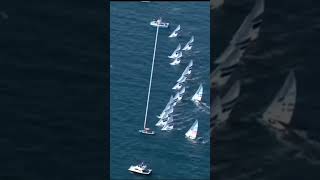 regata eleven seconds to the start double handed star boat sailing [upl. by Hartman]