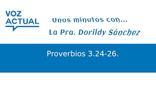 11 Proverbios 32426 Pra Dorildy Sánchez Gómez [upl. by Amahcen]