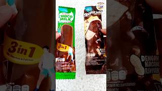 Mencari Dan Menemukan Jajanan Es Krim Campina Choco Milk Dan Tropicana Choco Vanilla [upl. by Atiuqihs]