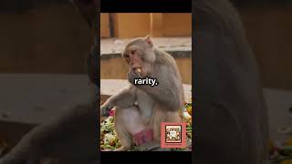 Amazing Facts About White Monkeys RareCreatures WildlifeWonders EndangeredSpecies NatureMarvel [upl. by Reyaht465]