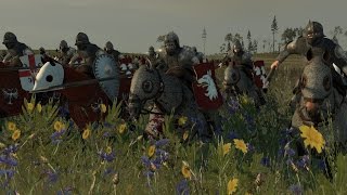 Medieval Kingdoms Total War 1212 AD SerbiaBurgundy vs Kievan RusEngland [upl. by Ainav850]