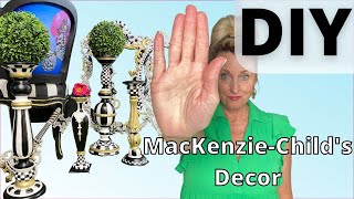 DIY MacKenzieChilds Decor  Traceys Fancy [upl. by Lierbag]