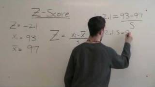 Find Standard Deviation With the ZScore Formula [upl. by Erdeid]