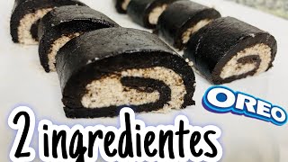 2 INGREDIENTES PARA SUSHI DE OREO Facil de hacer [upl. by Aztiram411]