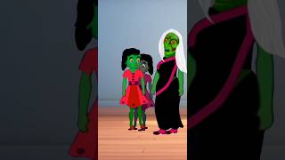 Amaira ko uski behn ne mara youtubeshorts shortsfeed cartoon [upl. by Eanad]