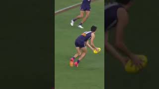 Sharpy lands two goals late 🎯 afl fremantledockers footy [upl. by Belen]