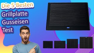 Die 5 Besten Grillplatte Gusseisen Test [upl. by Arvin]