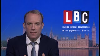 Tom Swarbrick quizzes Justice Secretary Dominic Raab  Watch Live [upl. by Hekker]