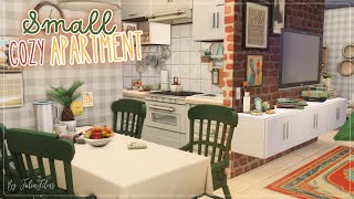 Маленькая уютная квартира💕│Строительство│Small Cozy Apartment│SpeedBuild│NO CC The Sims 4 [upl. by Kleon13]