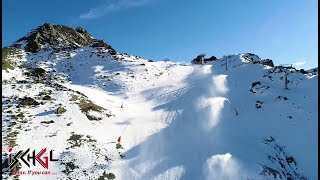 Snowupdate Drohne Skigebiet IschglSamnaun November 2018 [upl. by Icnan]