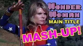 Wonder Woman Cathy Lee Crosby Main Title Mashup [upl. by Veradi]