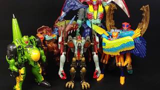 Transformers Beast Machines Dinobots Terranotron Review [upl. by Kiernan]