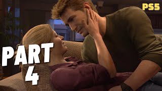 Uncharted 4 A Thiefs End Walkthrough Gameplay Part 4  A Normal Life PS5 [upl. by Hayilaa]