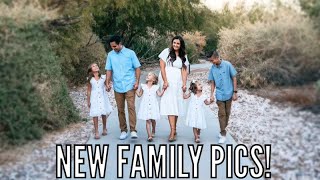 Family Photoshoot Almost RUINED  Finally Updating Our Family Pictures 2021 [upl. by Connelly]