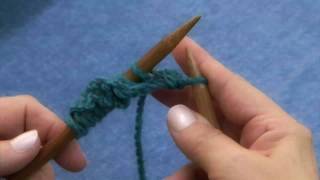 How To Knit Part 2 of 3 HD Quality LEFT HAND VERSION [upl. by Auburta]