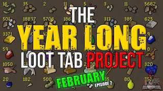 Saving a Loot Tab FOR A WHOLE YEAR February Update [upl. by Nueovas]