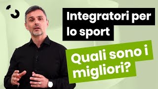 Quali sono i migliori integratori per lo sport  Filippo Ongaro [upl. by Noiztneb]