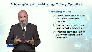 Achieving competitive Advantage  Production  Operations management  MGT713Topic014 [upl. by Mill242]