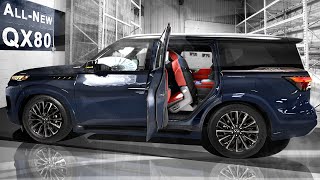 2025 Infiniti QX80  INTERIOR amp Color Options [upl. by Daht796]