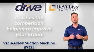 VacuAide® Suction Machine 7325  Drive DeVilbiss Healthcare [upl. by Camey]