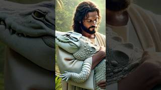 Jesus with the mighty crocodile edit short fe jesús [upl. by Nived448]