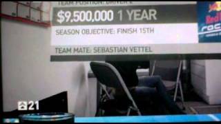 codemasters f1 2010 first contract offer [upl. by Assennev]