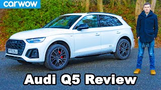 Audi Q5 2021 review  better than a BMW X3 amp Mercedes GLC [upl. by Tay]