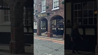 A Look Outside The Pied Bull Chester [upl. by Naneek975]