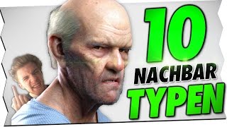 10 NACHBAR TYPEN [upl. by Anaitsirc857]