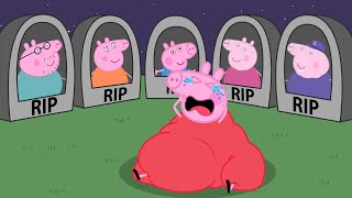 No Way Fat Peppa Misses Everyone So Much  Peppa Pig Funny Animation [upl. by Centonze443]