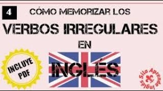 Conjugando verbos ingleses  Lista de verbos irregulares [upl. by Ykcul554]