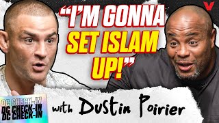 Dustin Poirier says hell KNOCK OUT Islam Makhachev quotIll set him upquot  Daniel Cormier CheckIn [upl. by Nnahoj]