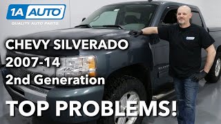 Top 5 Problems Chevy Silverado Truck 2nd Generation 200714 [upl. by Raffaello]