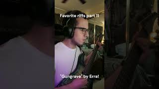 Favorite riffs part 11 quotGungravequot by Erra guitarshorts metal Erra shorts [upl. by Timrek]