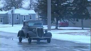 1ST TIME 1934 FORD 3 WINDOW COUPE BARN FIND WAS DRIVEN IN 30 to 40 YEARS [upl. by Narf]