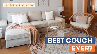 IKEA Kivik Sofa Series Review  Pros and Cons of our TOP Favorite Couch [upl. by Ajup]