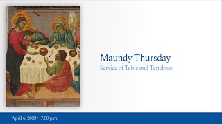 Maundy Thursday [upl. by Aradnahc950]