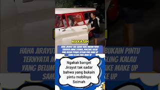 TINGKAH LUCU JIRAYUT Momen Soimah Bukain Pintu Mobil Jirayut jirayut soimah trending shortvideos [upl. by Pris987]